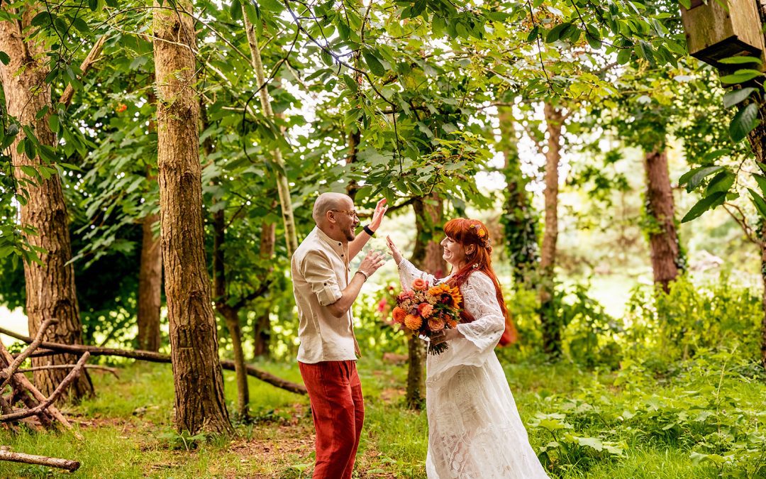 Colourful Dorset Wedding Photography